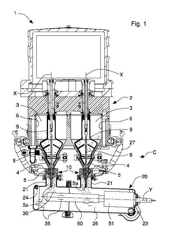 A single figure which represents the drawing illustrating the invention.